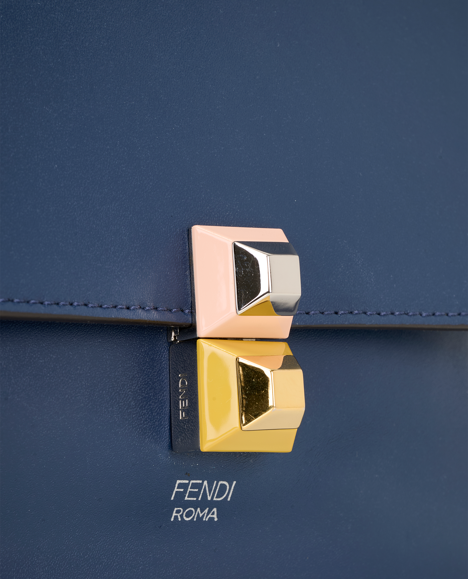Small Kan I, &pound;495, Handbags, Blue, Leather, Other view
